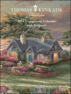 Thomas Kinkade Studios 12-Month 2024 Monthly/We... 1524883549 Book Cover