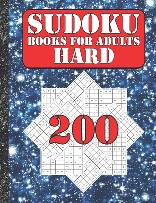 Sudoku books for adults hard: 200 Sudokus from ... B086Y6JLYK Book Cover