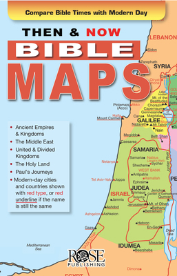 Then & Now Bible Maps: Bible Quick Reference Se... 1596361301 Book Cover