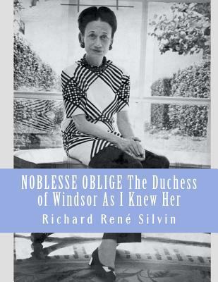 Noblesse Oblige: The Duchess of Windsor as I kn... 1548619647 Book Cover