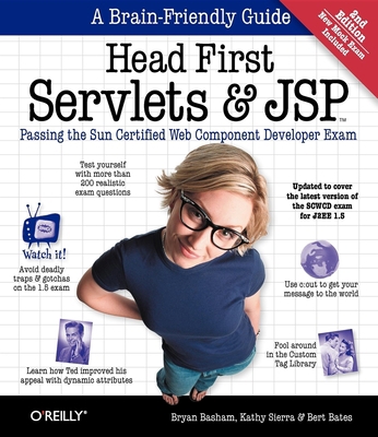 Head First Servlets and JSP: Passing the Sun Ce... 0596516681 Book Cover