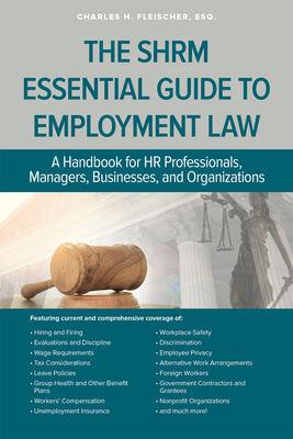 SHRM Essential Guide to Employment Law 1586444700 Book Cover