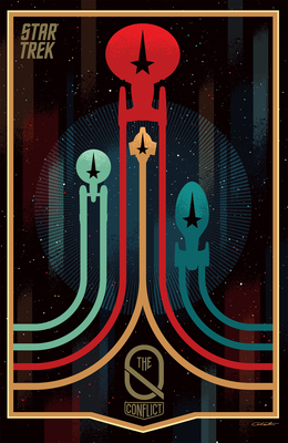 Star Trek: The Q Conflict 1684055539 Book Cover