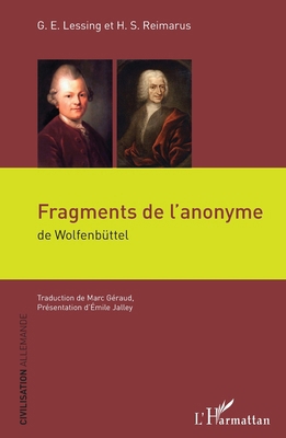Fragments de l'anonyme: de Wolfenbüttel [French] 234305732X Book Cover