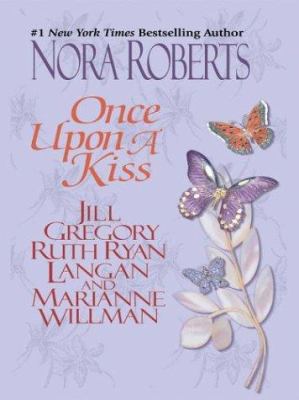 Once Upon a Kiss [Large Print] 0786251611 Book Cover