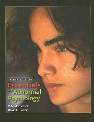 Essentials of Abnormal Psychology [With CDROM] 0495599832 Book Cover