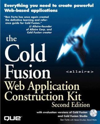 Cold Fusion Web Application Construction Kit, S... 0789714140 Book Cover