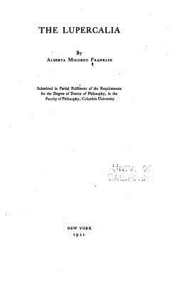 The Lupercalia 1522970959 Book Cover