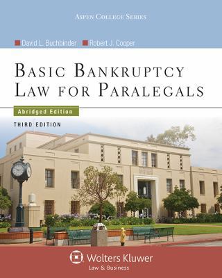 Basic Bankruptcy Law for Paralegals 1454842016 Book Cover