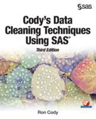 Cody's Data Cleaning Techniques Using SAS, Thir... 1629607967 Book Cover