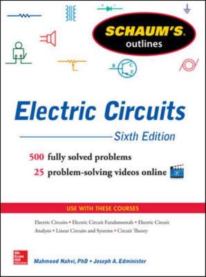 Schaum's Outline of Electric Circuits, 6th edition 0071830456 Book Cover