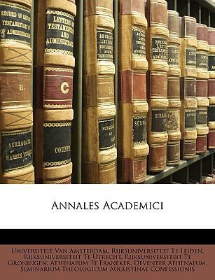 Annales Academici [Italian] 1146341555 Book Cover