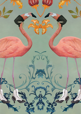 Sandrine Chambery Flamingo's Lined Notebook: Pl... 1529815029 Book Cover