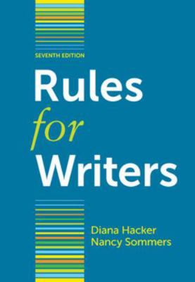 Rules for Writers with Writing about Literature... 0312647956 Book Cover