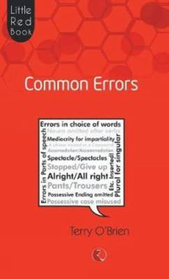 Little Red Book Of Common Errors 8129119706 Book Cover