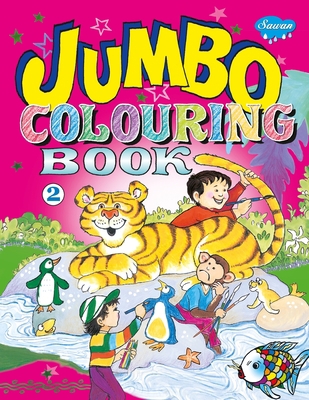 JUMBO Colouring Book-2 8131003000 Book Cover