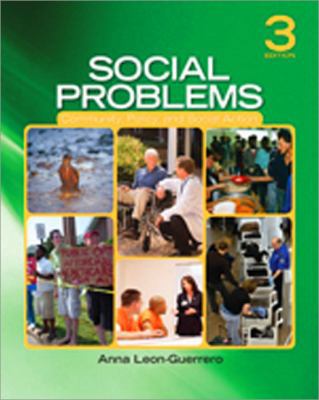 Social Problems: Community, Policy, and Social ... 1412988055 Book Cover