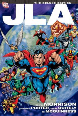 JLA Deluxe Edition Vol. 4 (Jla, 4) 1401229093 Book Cover