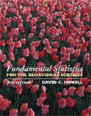 Fundamental Statistics for the Behavioral Scien... 0534358217 Book Cover