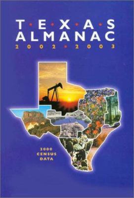Texas Almanac 2002-2003: 2000 Census Data 0914511327 Book Cover