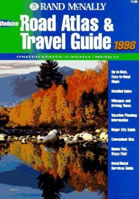 Rand McNally Deluxe Road Atlas & Travel Guide, ... 0528839152 Book Cover