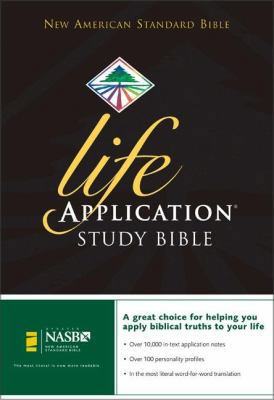 Life Application Study Bible-NASB 0310900956 Book Cover