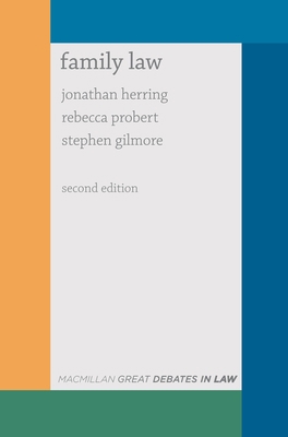 Great Debates in Family Law 1137481560 Book Cover