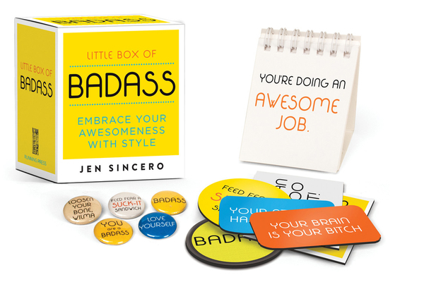 Little Box of Badass: Embrace Your Awesomeness ... 0762465204 Book Cover