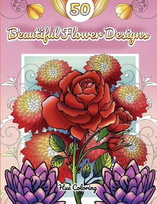 50 Beautiful Flower Designs B0DJC5X8NN Book Cover