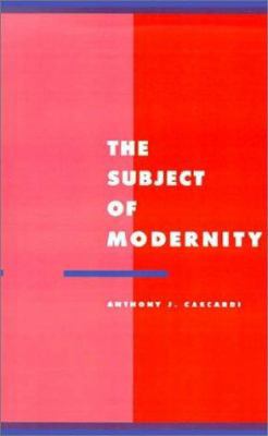 The Subject of Modernity 0521423783 Book Cover