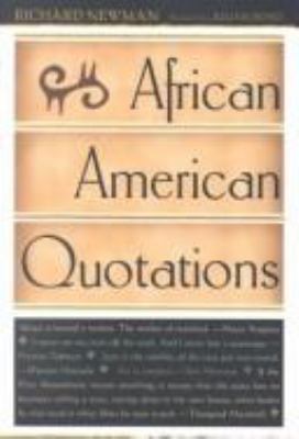 African-American Quotations 0681289414 Book Cover