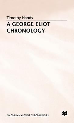A George Eliot Chronology 033339836X Book Cover