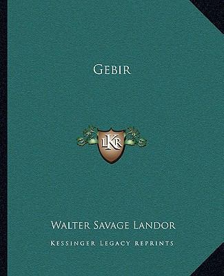 Gebir 1162664215 Book Cover