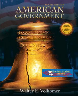 American Government: Election Update Edition 0131856359 Book Cover