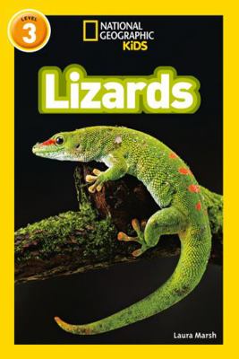 NAT GEO READER - LIZARDS            Book Cover