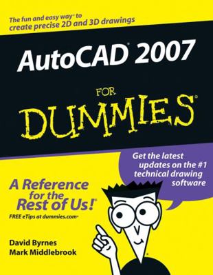 AutoCAD 2007 For Dummies 0471786497 Book Cover