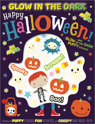 Glow in the Dark Puffy Stickers Happy Halloween! 1800584334 Book Cover