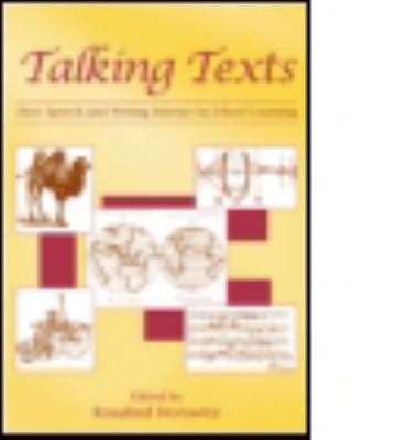 Talking Texts: How Speech and Writing Interact ... 0805853049 Book Cover
