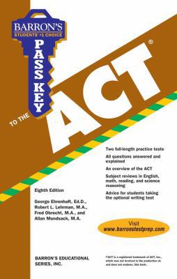 Barron's Pass Key to the ACT B01A96WJQ2 Book Cover
