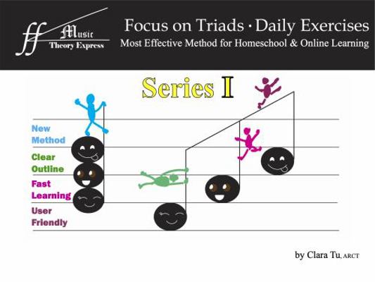 Paperback Focus on Triads Daily Exercises Series I Book