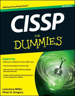 CISSP for Dummies 111836239X Book Cover