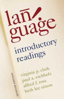 Language: Introductory Readings 0312450184 Book Cover