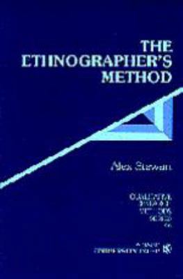 The Ethnographer&#8242;s Method 0761903933 Book Cover