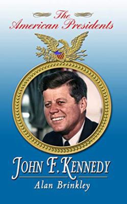 John F. Kennedy: The American Presidents [Large Print] 1410449645 Book Cover