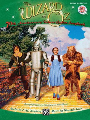 The Wizard of Oz Deluxe Guitar Songbook [With C... 0739066188 Book Cover