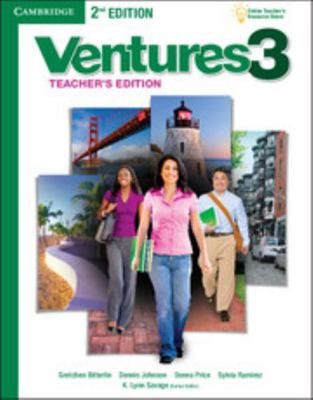 Ventures Level 3 Teacher's Edition with Assessm... 1107652170 Book Cover