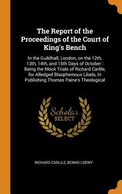 The Report of the Proceedings of the Court of K... 0342623230 Book Cover