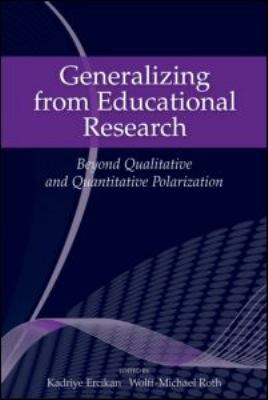 Generalizing from Educational Research: Beyond ... 0415963826 Book Cover