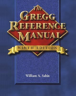 The Gregg Reference Manual 0028040481 Book Cover