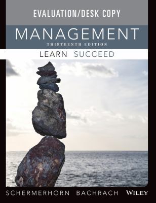 I.E. MANAGEMENT 13TH.ED. SCHERMERHORN 111884159X Book Cover